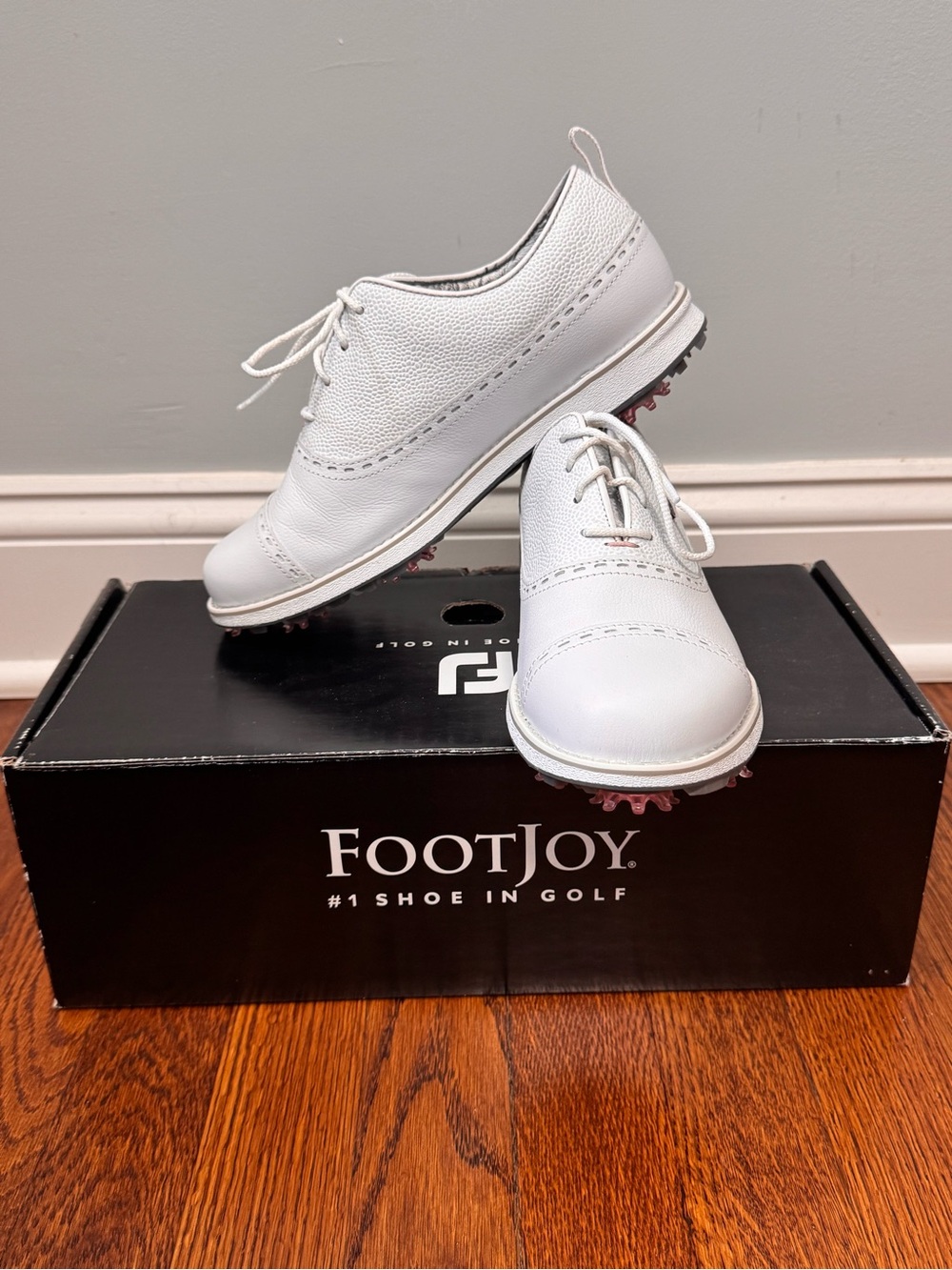 NWT FootJoy Women's Premiere 99034 Golf Shoes - White, Size 6